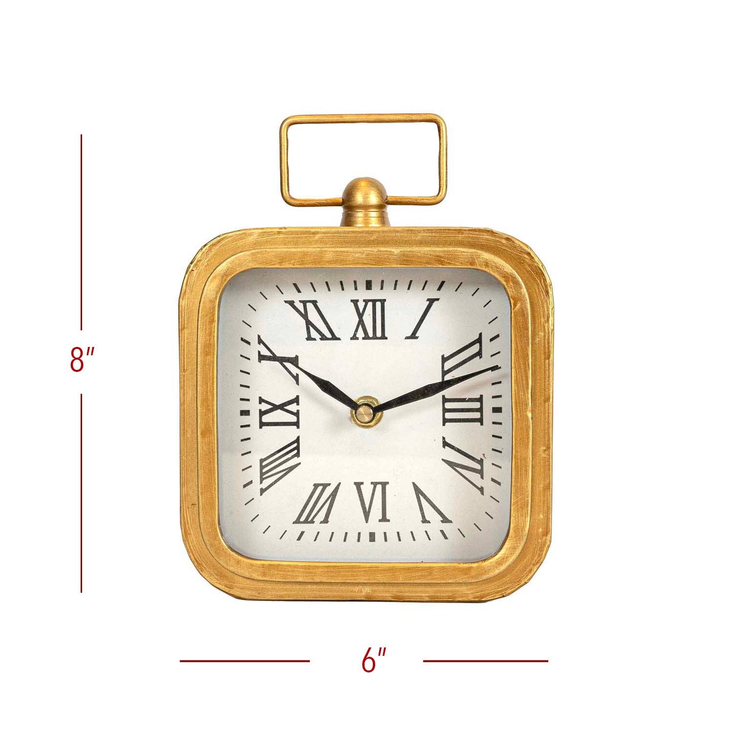 Henrie Square Desk Clock