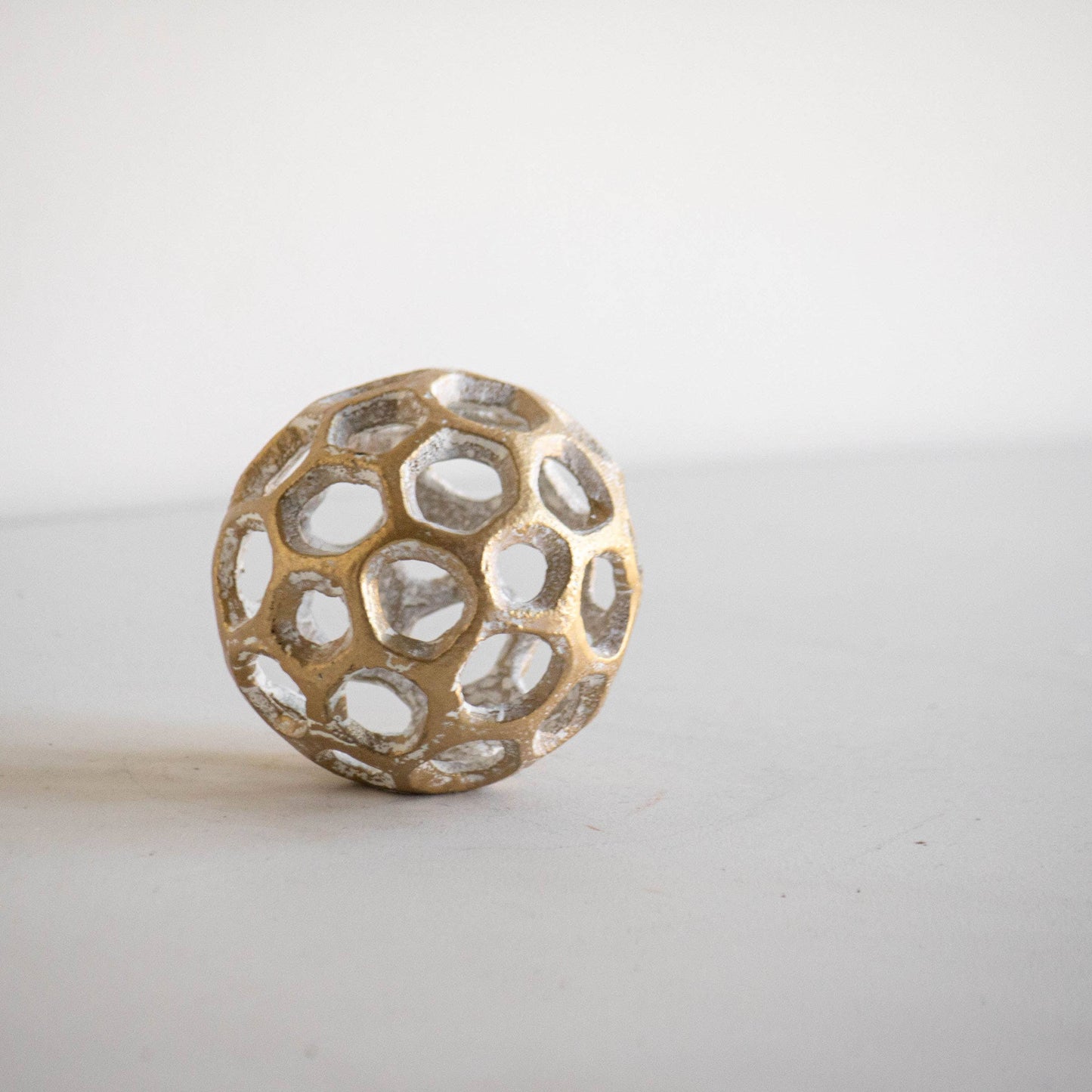 Betty Brass Cast Iron Decorative Ball