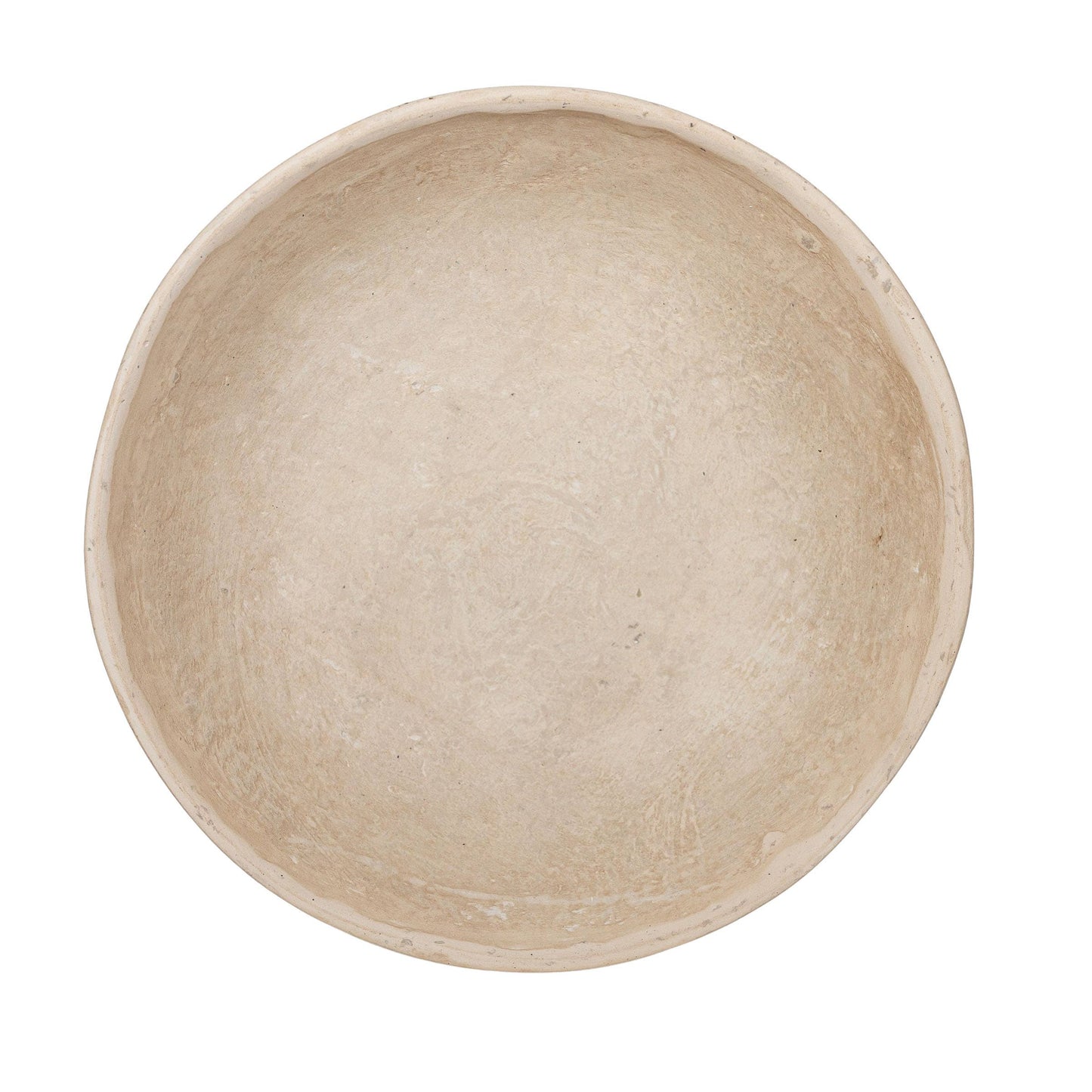 Turner White Paper Mache Bowl